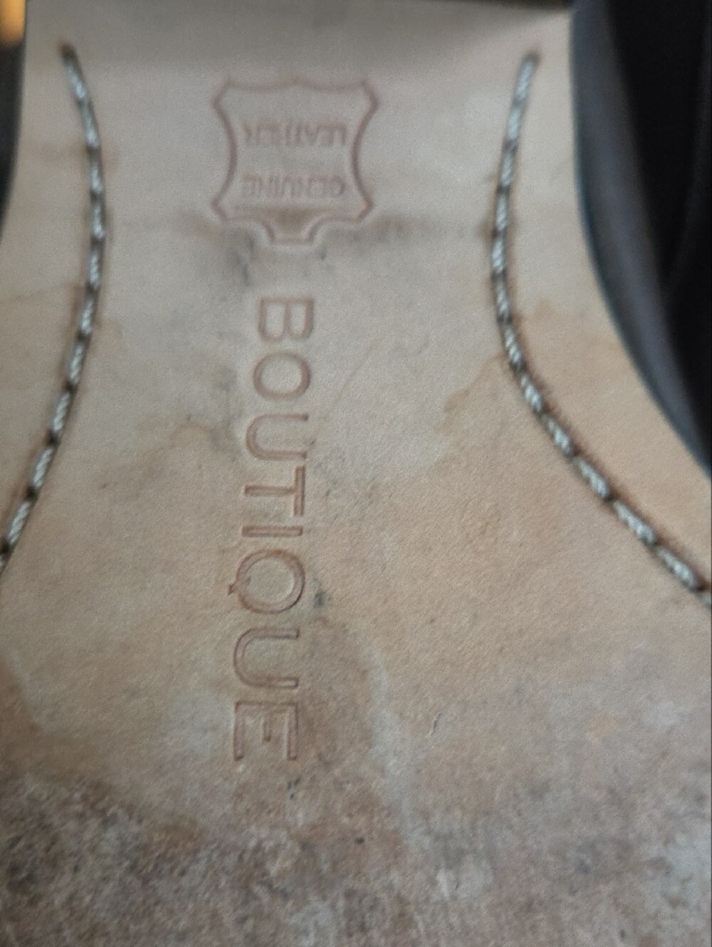 Boutique 9 Chocolate Brown Leather Boots - Picture 8 of 9